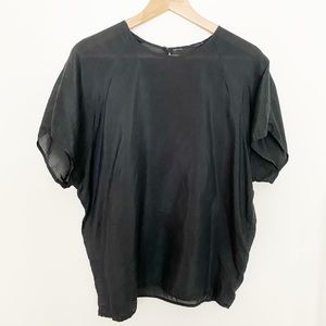 Vintage Lightweight Silk-esque Top